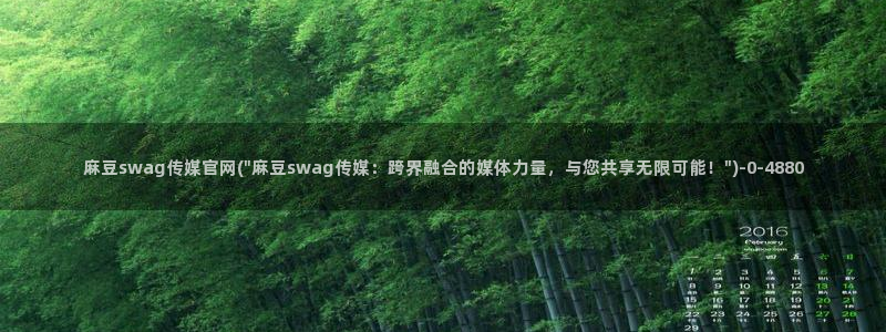 麻豆视传媒网站官网：麻豆swag传媒官网(\
