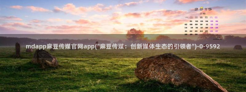 麻豆视传媒官网入口进入:mdapp麻豆传媒官网app(\