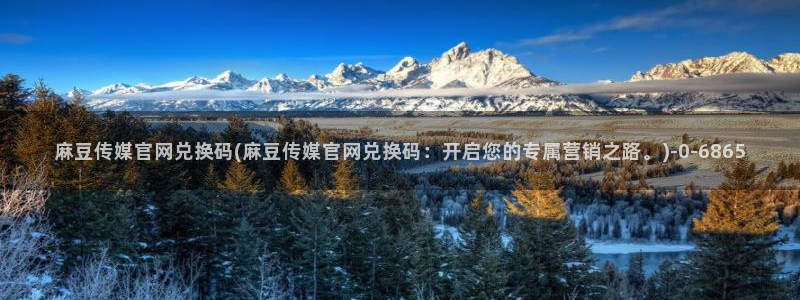 麻豆传媒官网 在线：麻豆传媒官网兑换码(麻豆传媒官网兑换码：开启您的专属营销之路。)